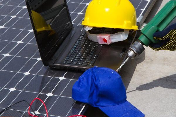 texas highlands electric solar installation