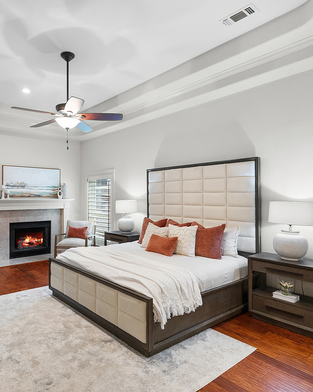 Light fixture installation in a San Antonio home