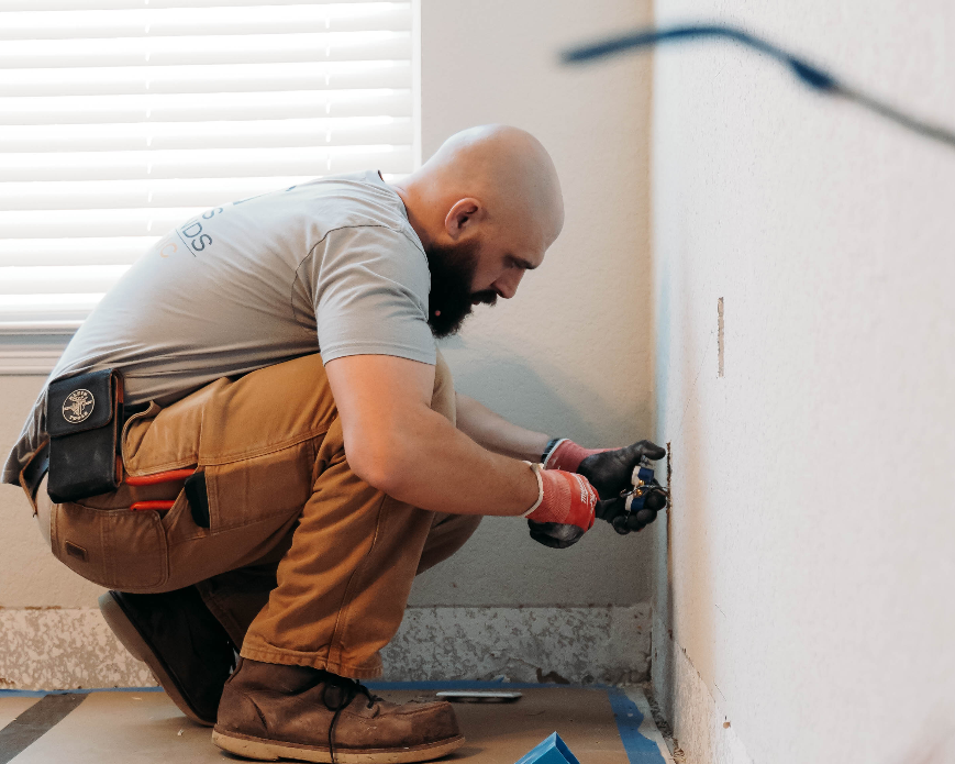 construction and remodel wiring by Texas Highlands Electric